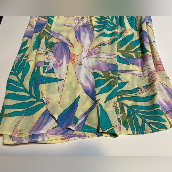 Billabong Split Spirit Floral Pants-L - Picture 5 of 6